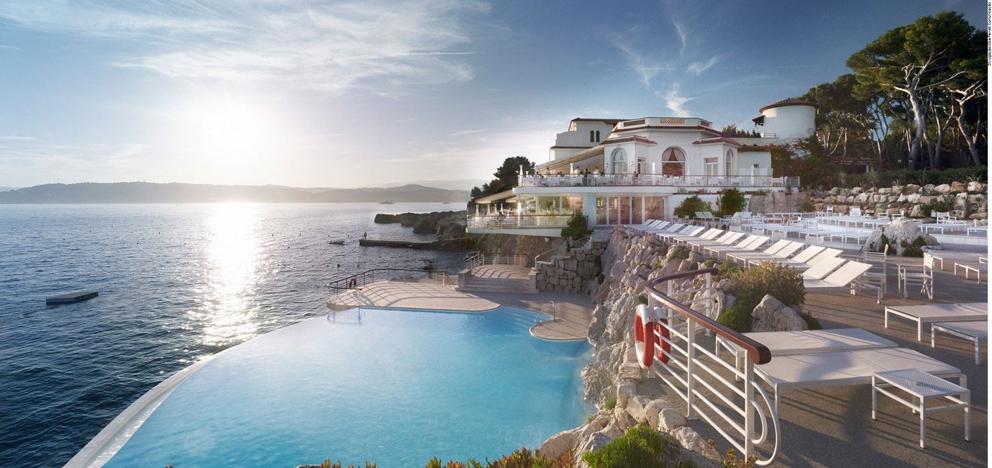 Hotel du Cap Eden Roc na Riviera Francesa